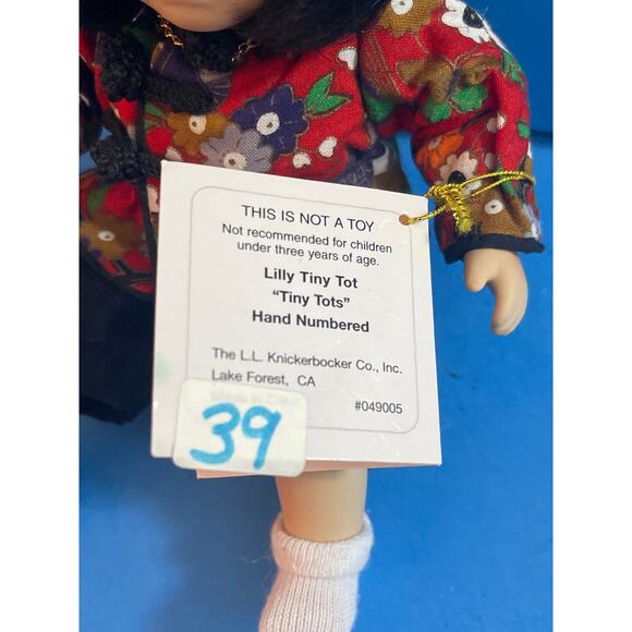 Vintage Marie Obmond mini porcelain doll Tiny Tots Lilly - Picture 4 of 7